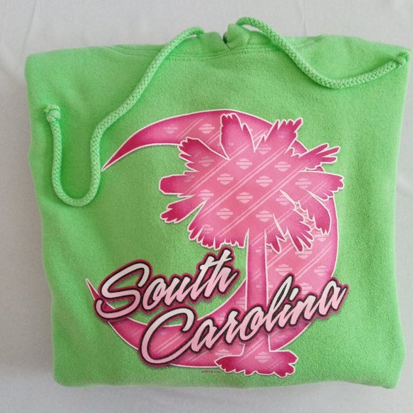 Harley Davidson South Carolina Myrtle Beach green hoodie Size XXL - Picture 10 of 11